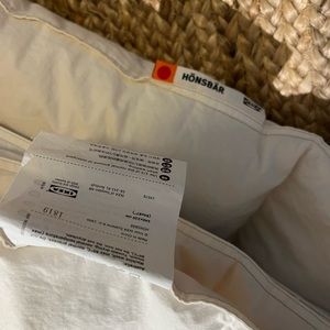 Ikea Honsbar king duck down duvet